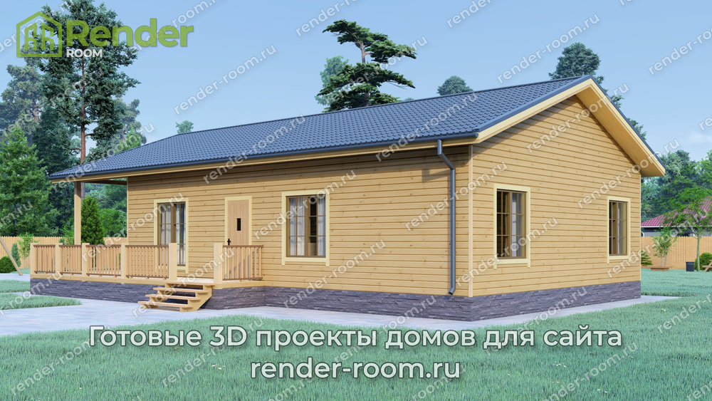 3D Проект П-1358 — миниатюра 3