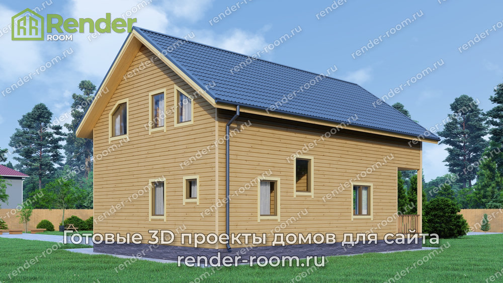 3D Проект П-1366 — миниатюра 3
