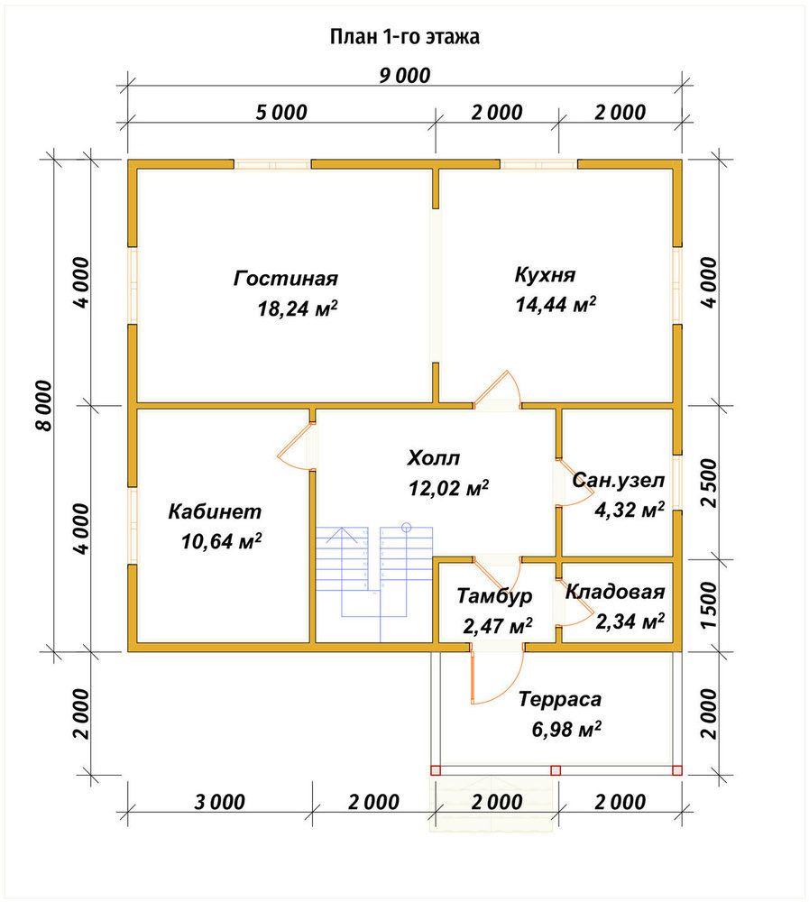 3D Проект П-1370 — план 1