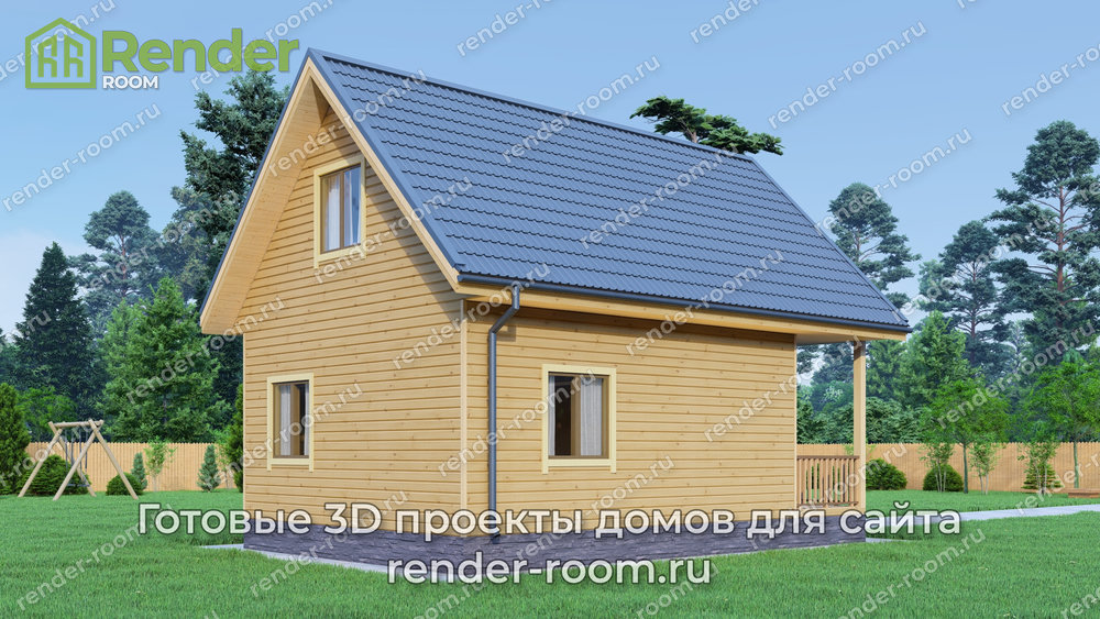 3D Проект П-1382 — миниатюра 3