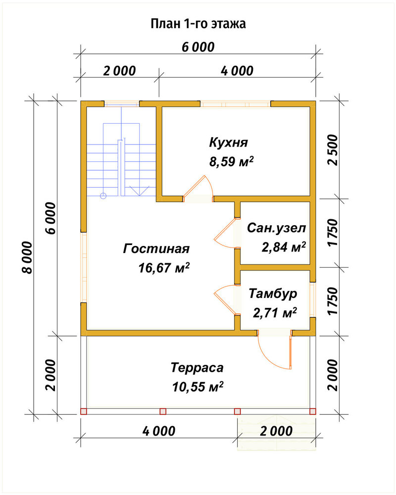 3D Проект П-1392 — план 1