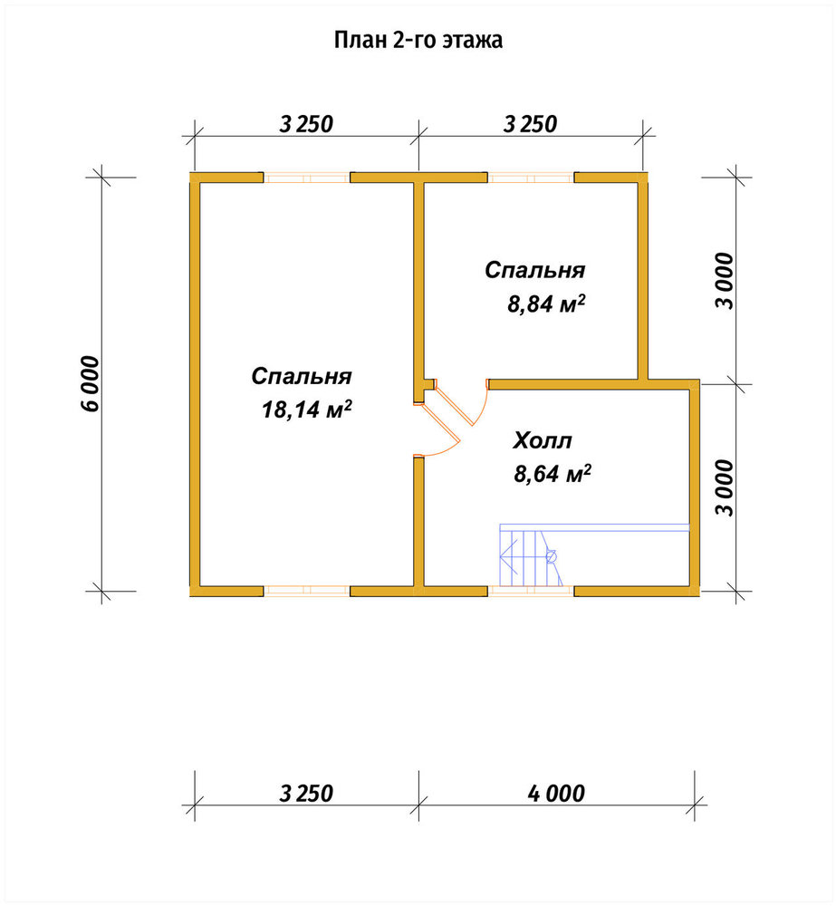 3D Проект П-1422 — план 2