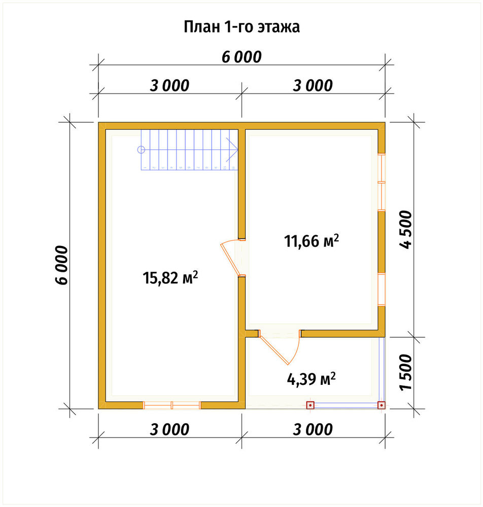 3D Проект П-1436 — план 1
