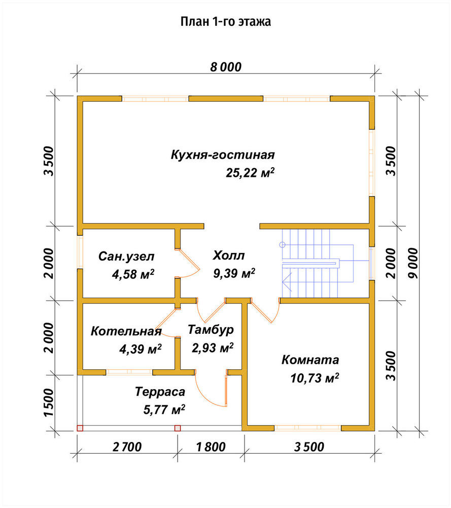 3D Проект П-1439 — план 1