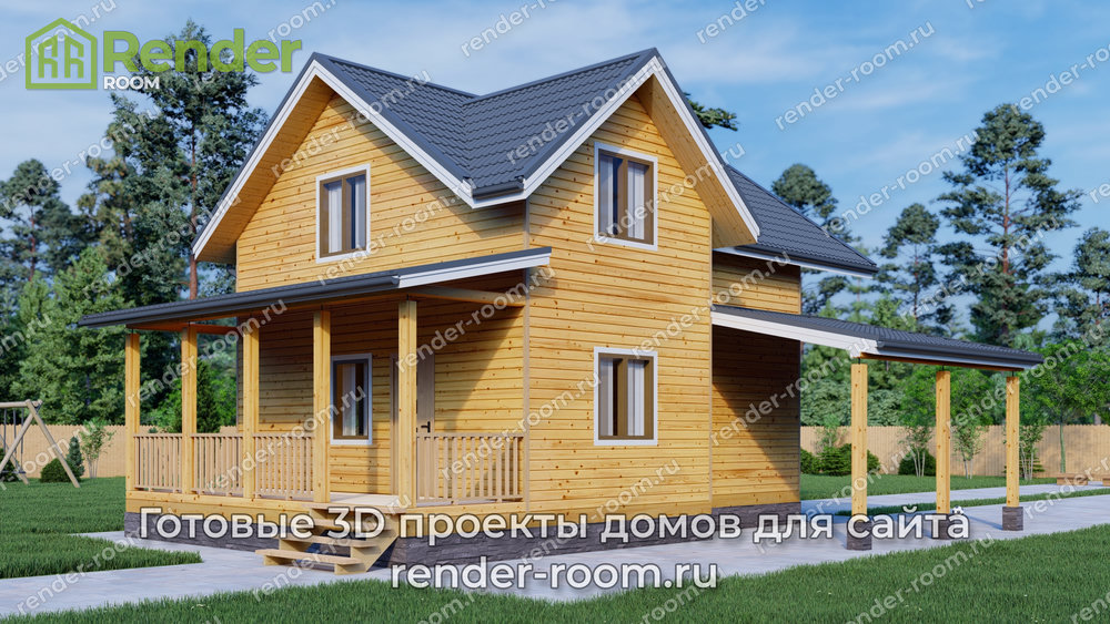 3D Проект П-1443 — миниатюра 3
