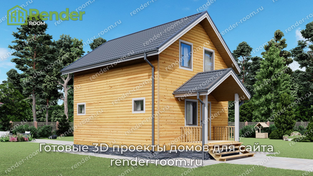 3D Проект П-1456 — миниатюра 3