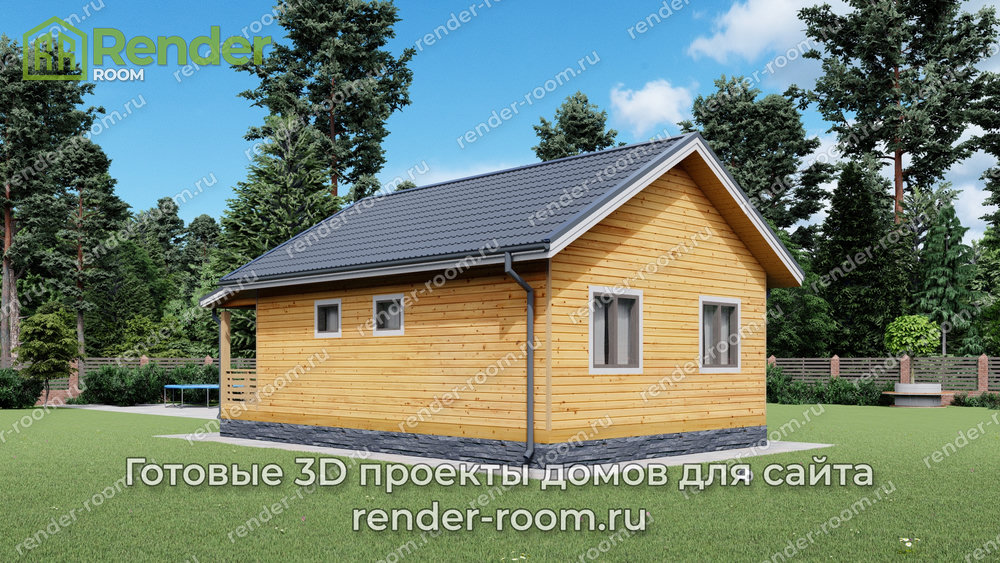 3D Проект П-1458 — миниатюра 3