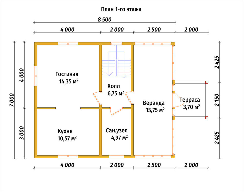 3D Проект П-1459 — план 1