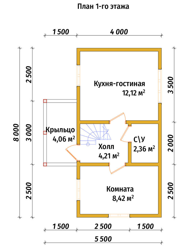 3D Проект П-1461 — план 1