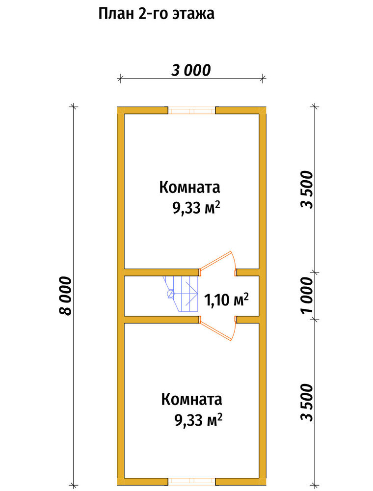 3D Проект П-1461 — план 2