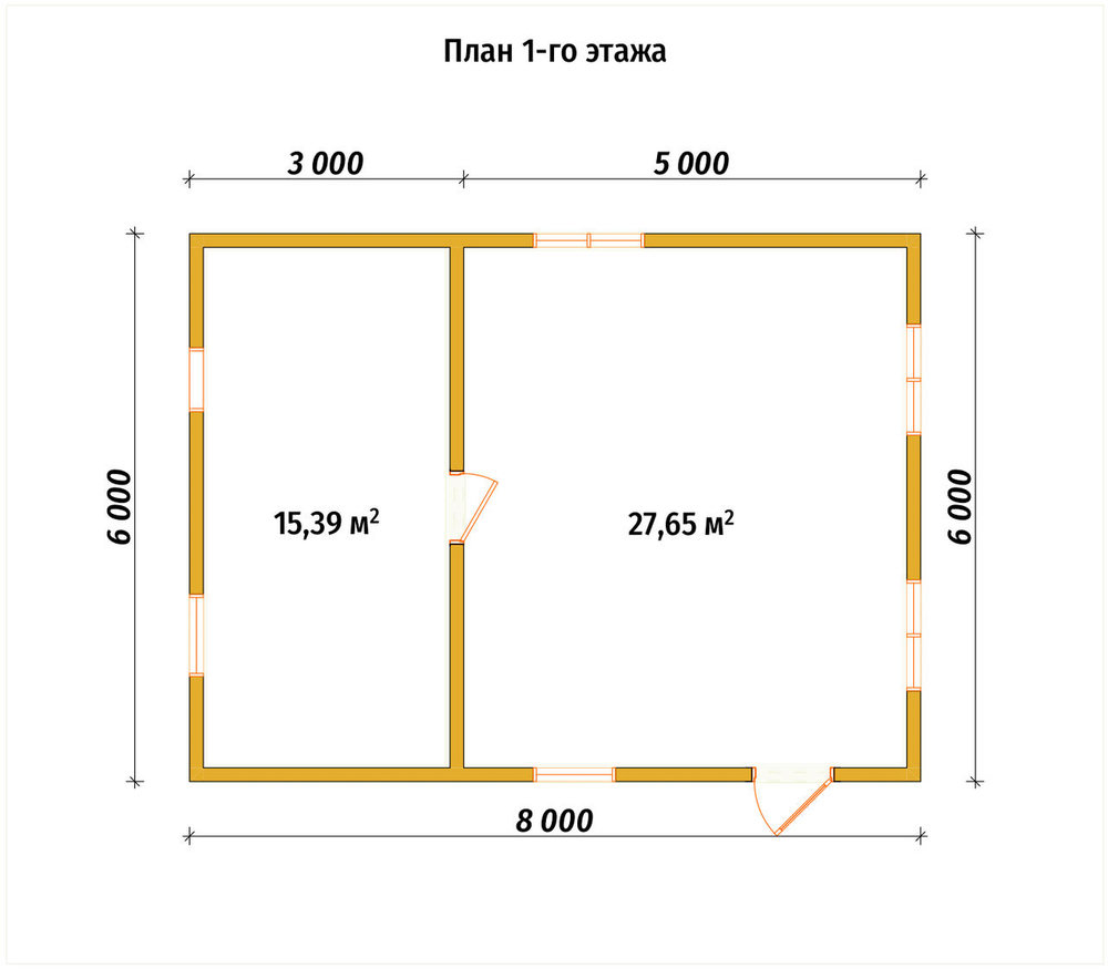 3D Проект П-1463 — план 1