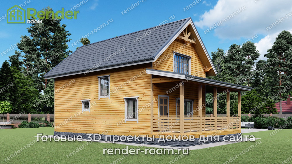 3D Проект П-1464 — миниатюра 3