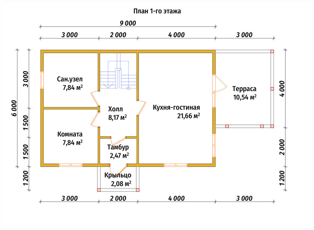 3D Проект П-1468 — план 1