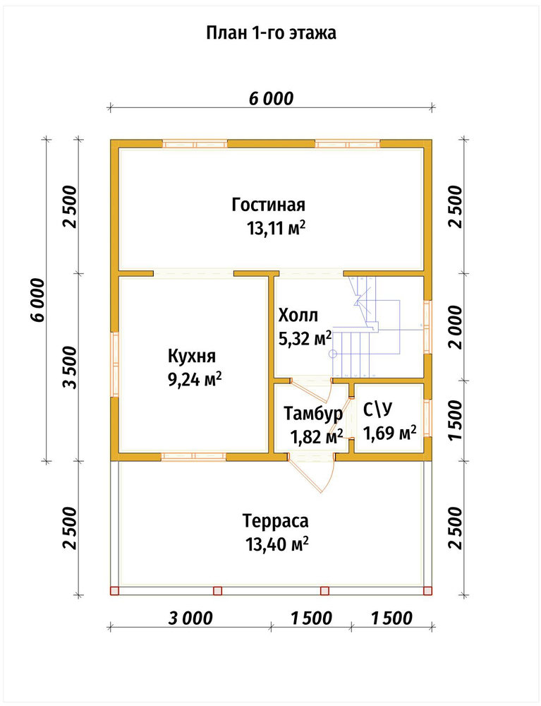 3D Проект П-1480 — план 1