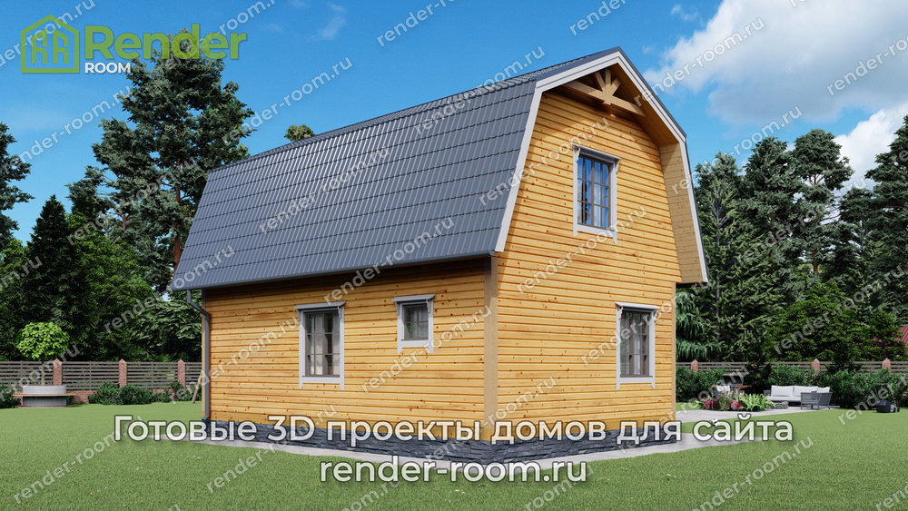 3D Проект П-1487 — миниатюра 3
