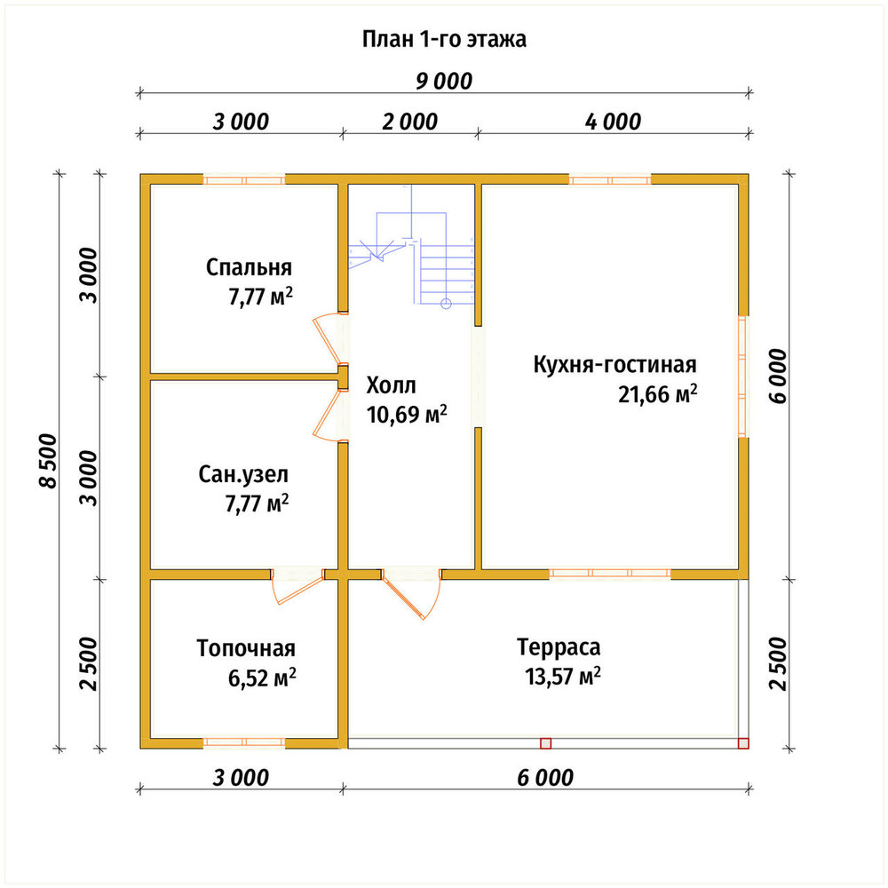 3D Проект П-1489 — план 1