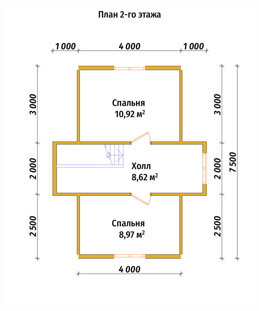 3D Проект П-1491 — план 2