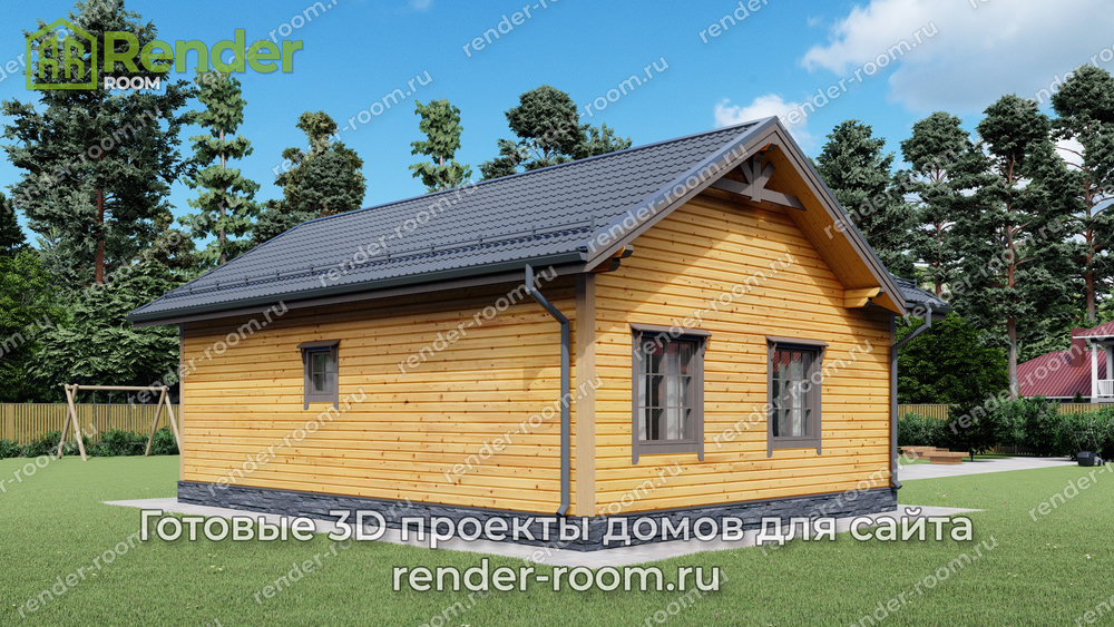 3D Проект П-1498 — миниатюра 3