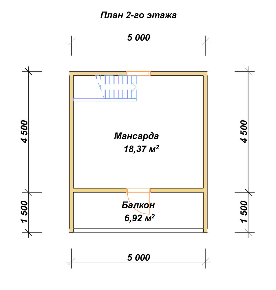 3D Проект П-15 — план 2