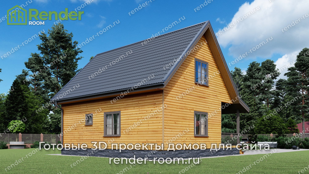 3D Проект П-158 — миниатюра 3