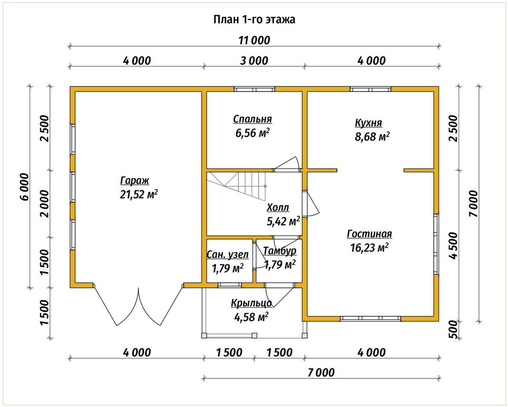3D Проект П-1580 — план 1