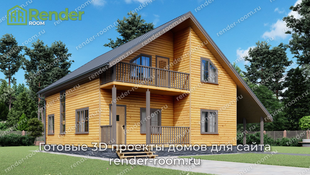 3D Проект П-16 — ракурс 1