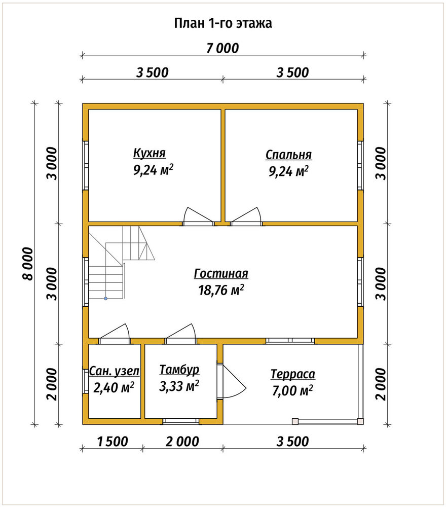 3D Проект П-1605 — план 1