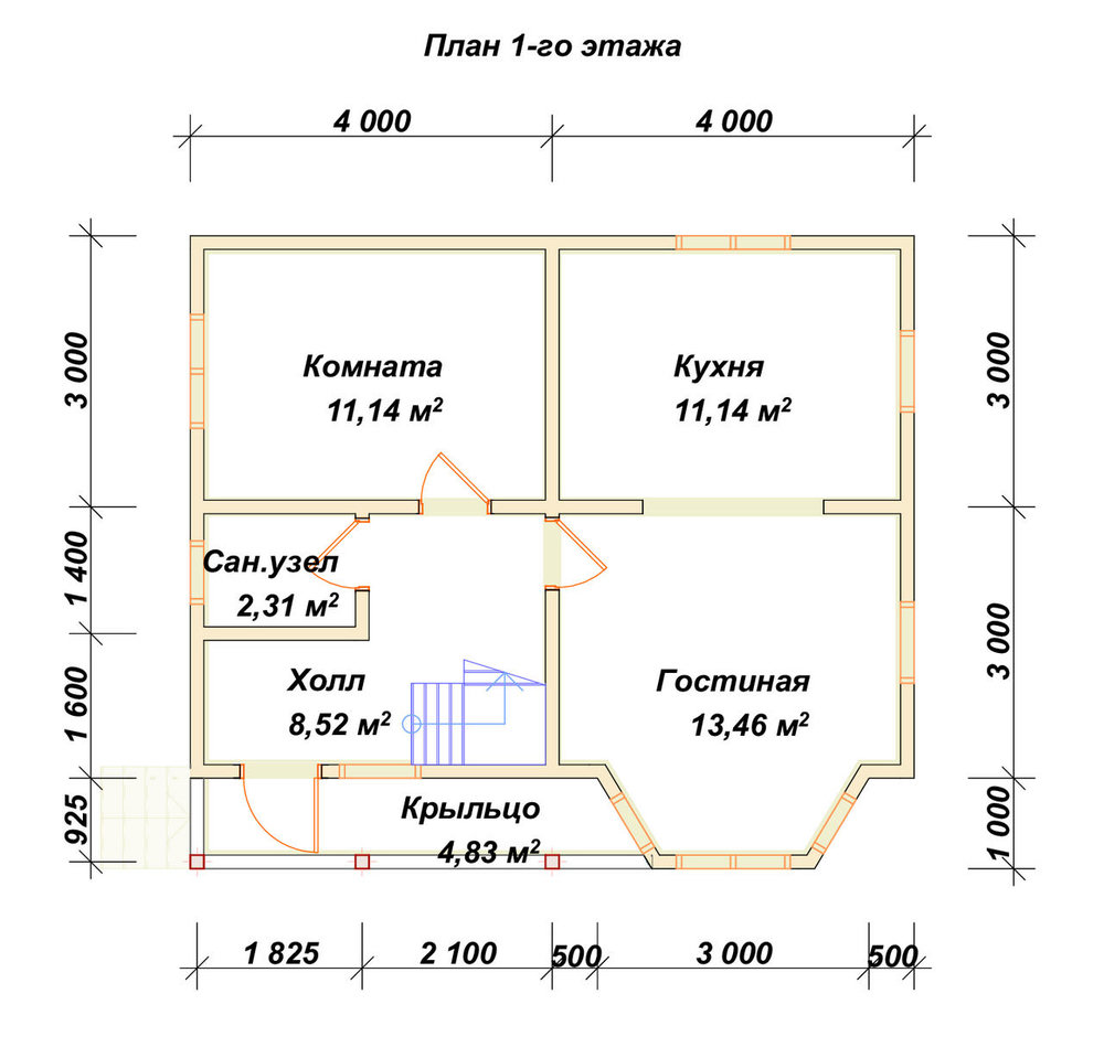 3D Проект П-188 — план 1