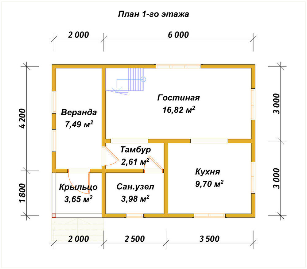 3D Проект П-201 — план 1