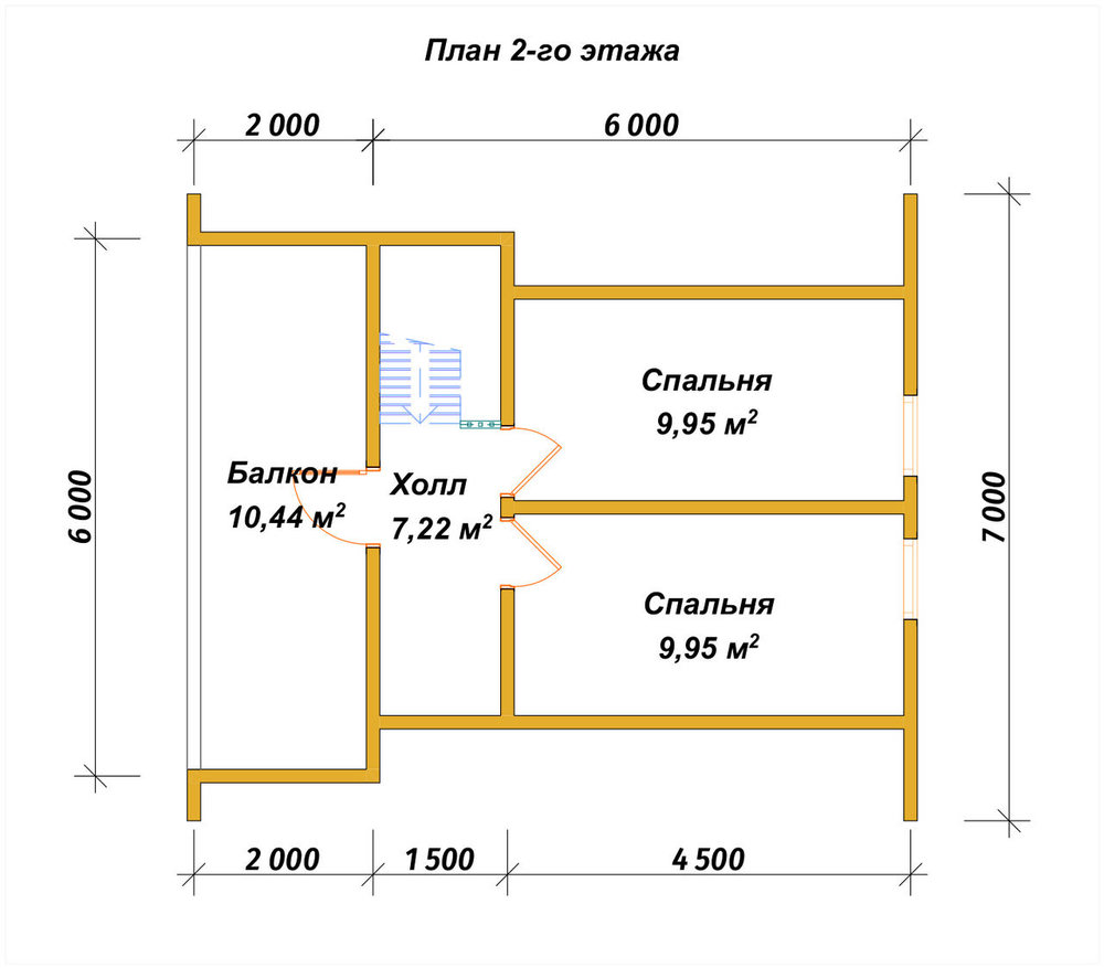 3D Проект П-201 — план 2