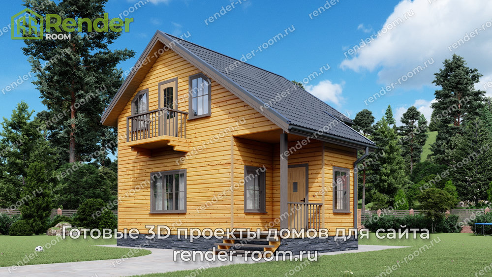 3D Проект П-21 — ракурс 1