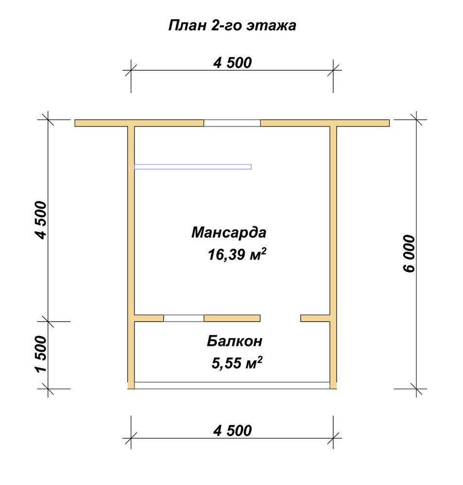 3D Проект П-23 — план 2