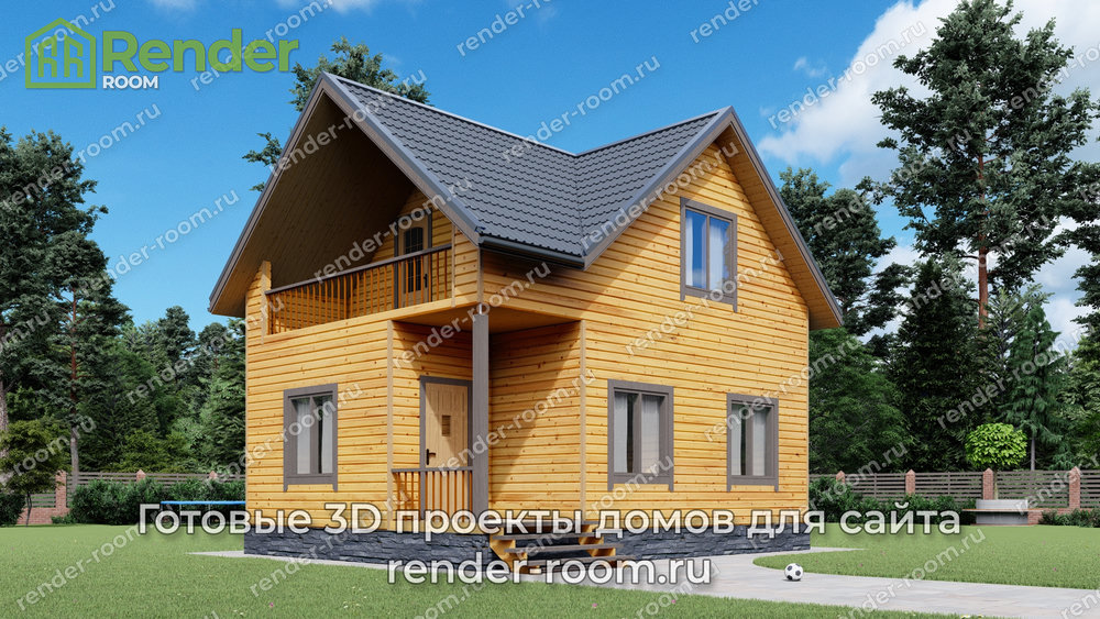 3D Проект П-25 — ракурс 1