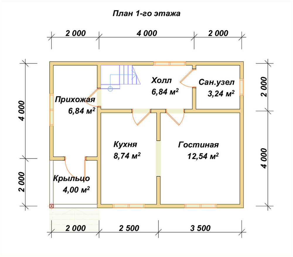 3D Проект П-25 — план 1