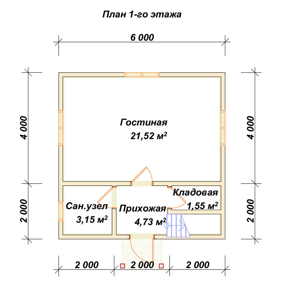 3D Проект П-250 — план 1