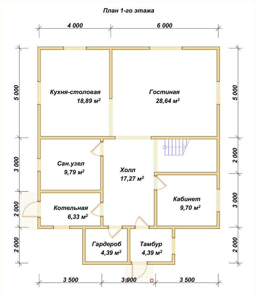 3D Проект П-251 — план 1