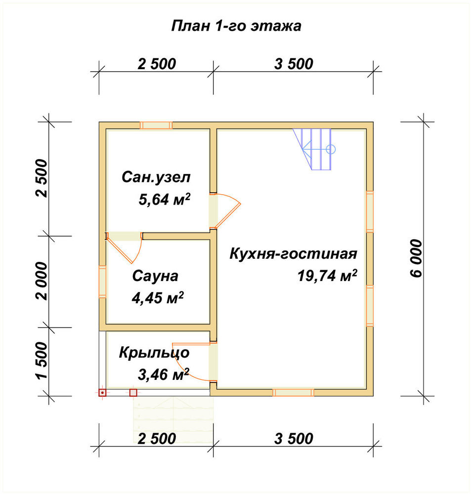 3D Проект П-252 — план 1