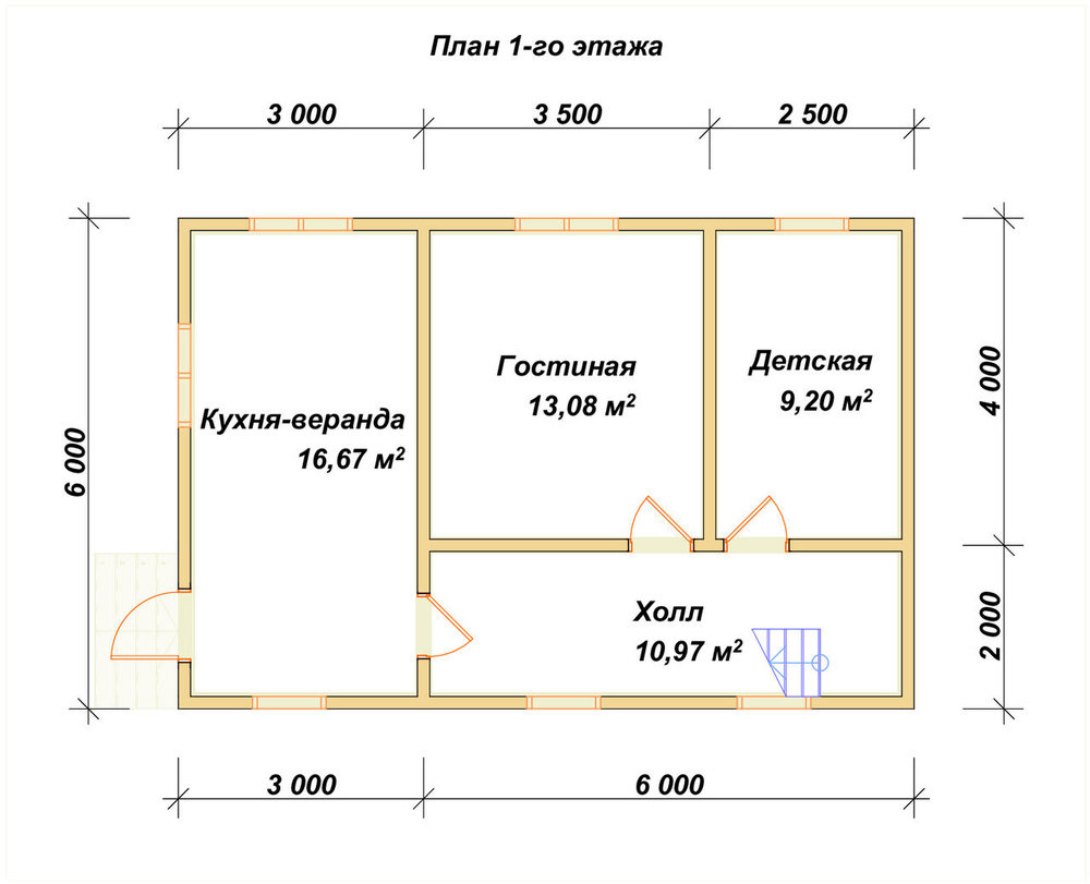 3D Проект П-267 — план 1