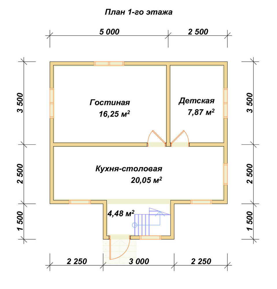 3D Проект П-269 — план 1