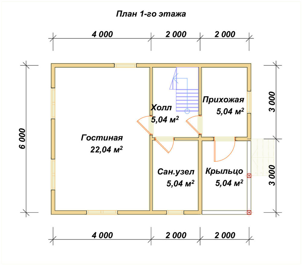 3D Проект П-286 — план 1