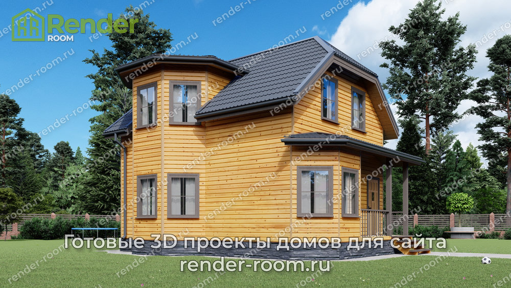 3D Проект П-29 — ракурс 1