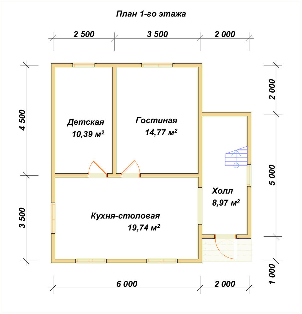 3D Проект П-291 — план 1