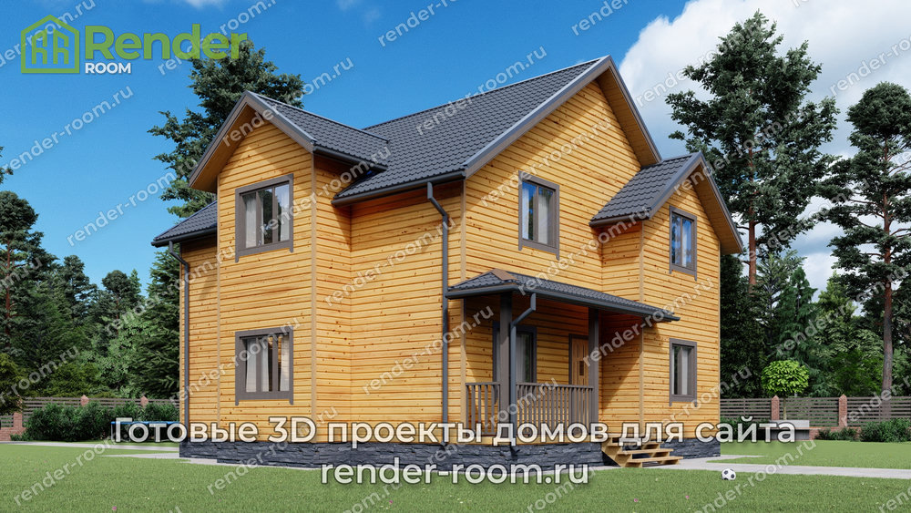 3D Проект П-3 — ракурс 1