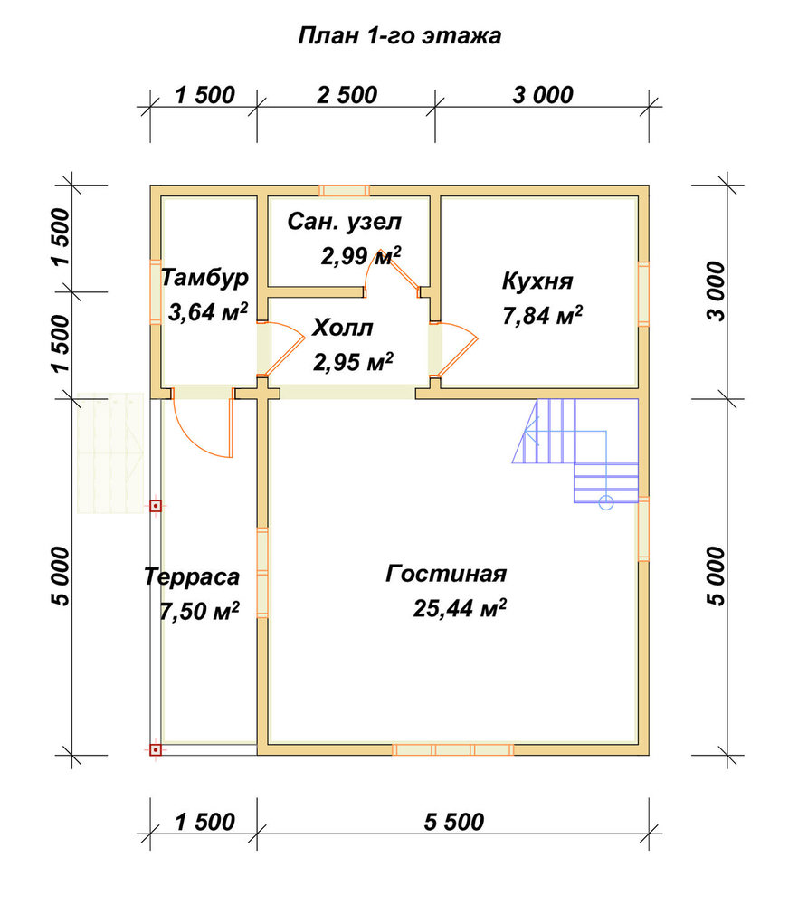 3D Проект П-33 — план 1
