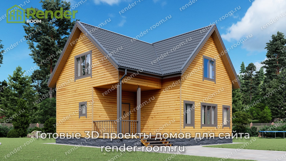 3D Проект П-35 — ракурс 1