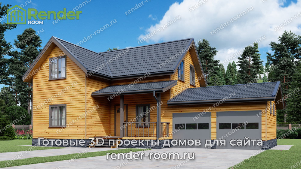3D Проект П-37 — ракурс 1