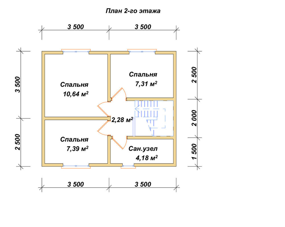 3D Проект П-374 — план 2