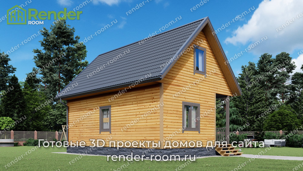 3D Проект П-38 — миниатюра 3
