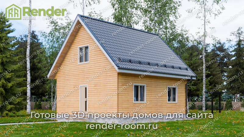 3D Проект П-381, ракурс 1