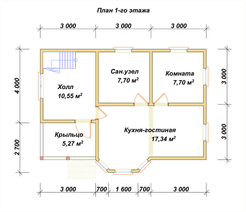 3D Проект П-39 — план 1